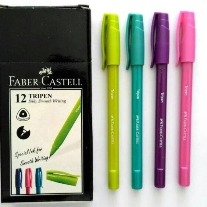 

Produk Baru!! Pulpen TRIPEN Faber-Castell Satu Lusin Isi 12