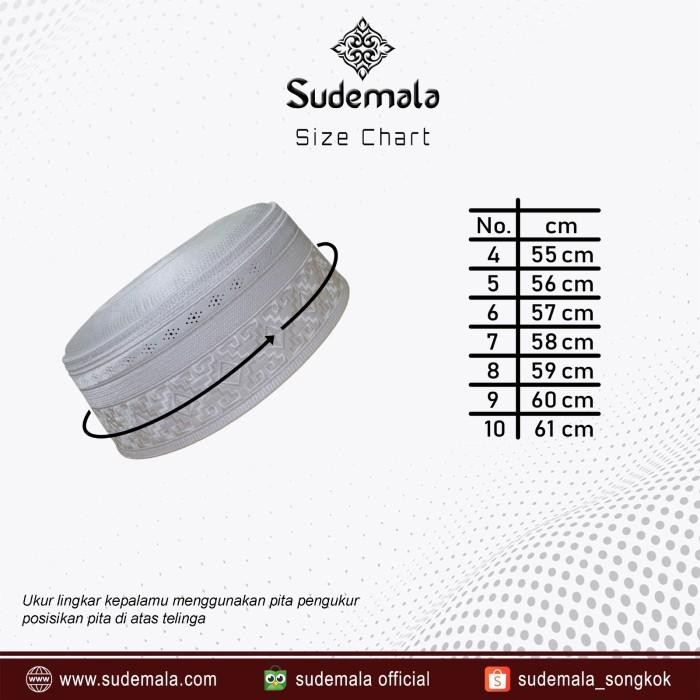 New 100% Originalll Songkok Sudemala/ Songkok Haji Hitam Pb 354 / Kopyah/ Peci Terbaru Best Quality 