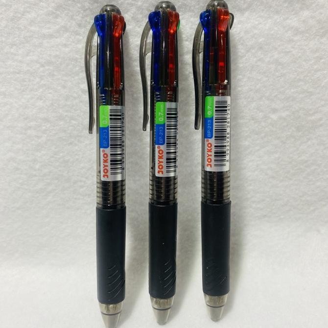 

Pulpen Joyko Quaco Bp-213 0.7 Mm ( 4 Warna ) / 1 Box Isi 12 Pcs Stok Terbatas