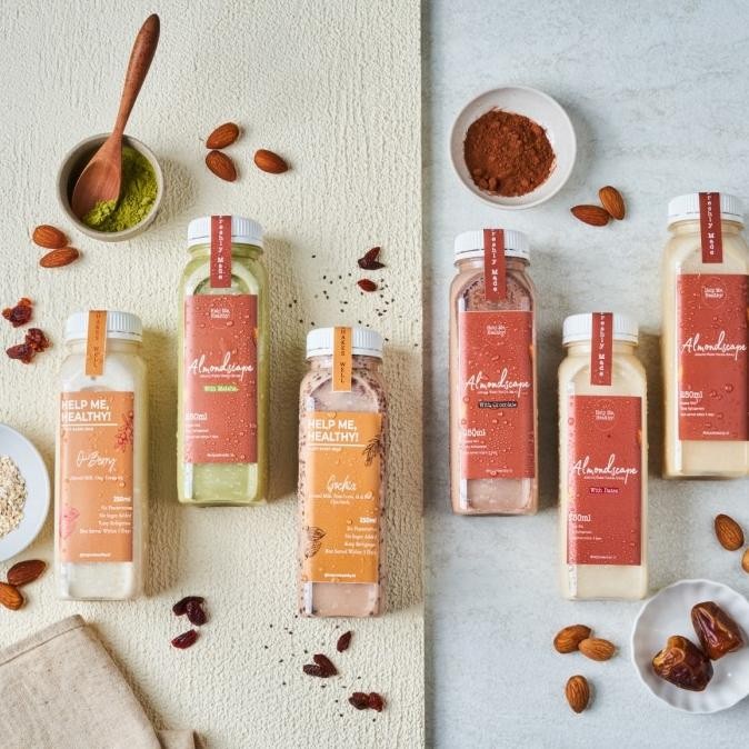 

almond milk 1 liter termurah