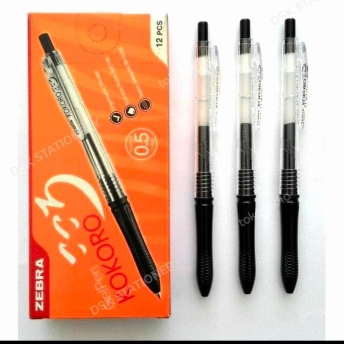 

Pulpen Gel Kokoro Warna Hitam 0.5 Perlusin Stok Terbatas