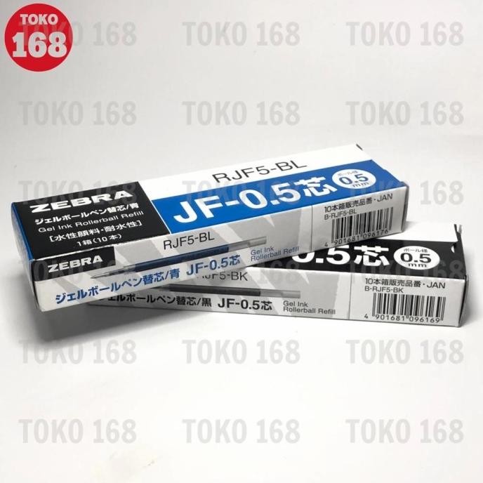 

Zebra Refill Pen Sarasa / Isi Pulpen Sarasa Jf-0.5 (Pak) Stok Terbatas