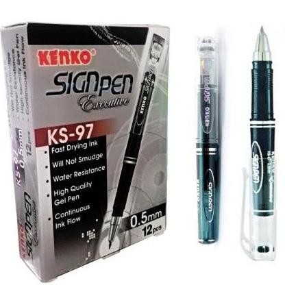 

Pulpen Sign Pen Executive Kenko Ks - 97 (1 Pak / 12 Pcs) Stok Terbatas