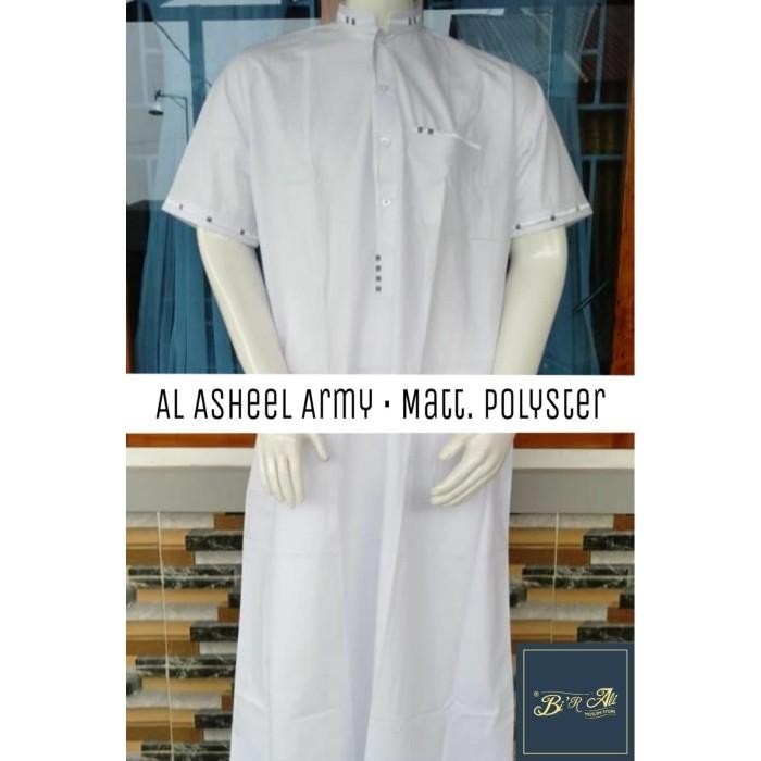 New 100% Originalll Jubah Al Aseel Dewasa Putih Lengan Pendek New Best Quality Asli 100% Original