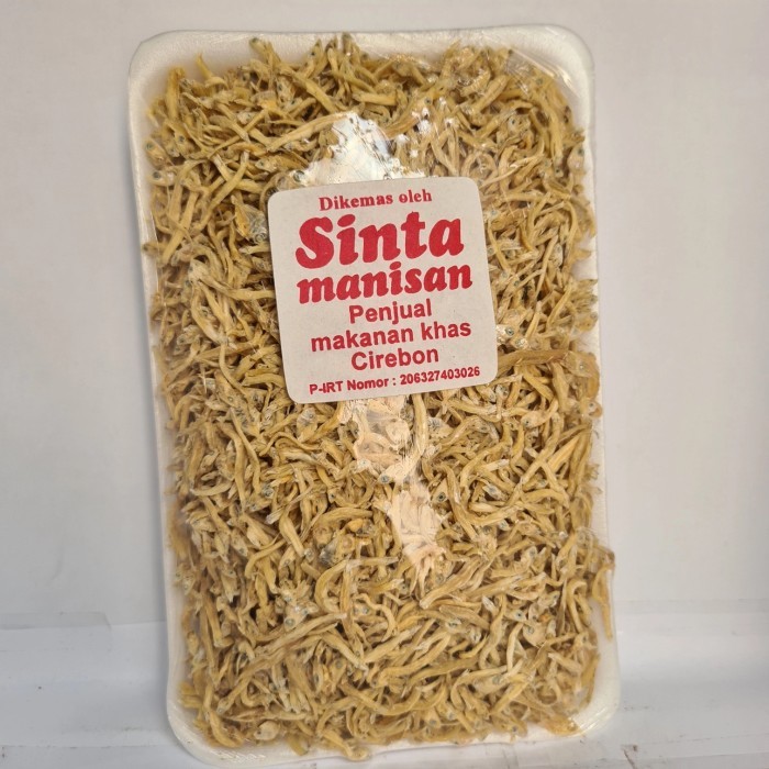 

Teri Medan Mentah Asli "Sinta Manisan" Berat - 150 Gram Khas Cirebon