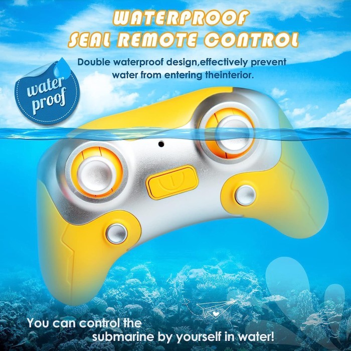Murah Mainan Kapal Remote Control RC Perahu Anak Waterproof Non COD