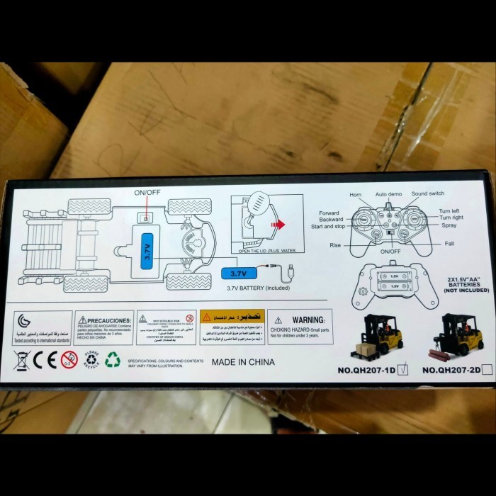 Murah RC CAR FORKLIFT - MAINAN TRUK FORKLIFT REMOTE CONTROL ANAK EDUKATIF Non COD
