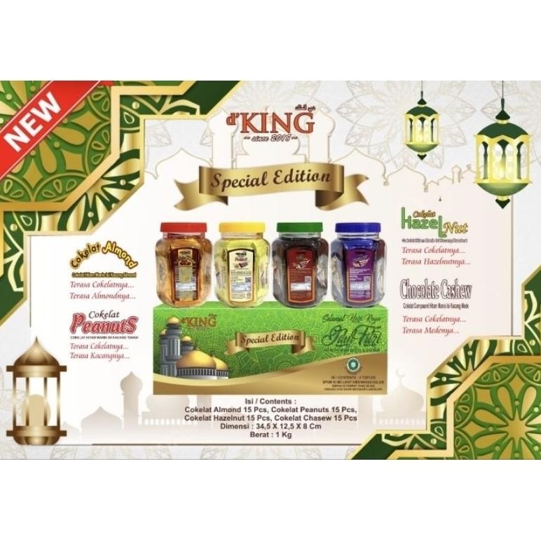 

ang D'KING COKELAT SPECIAL EDITION (DUS) isi 4 toples / SPECIAL EDISI