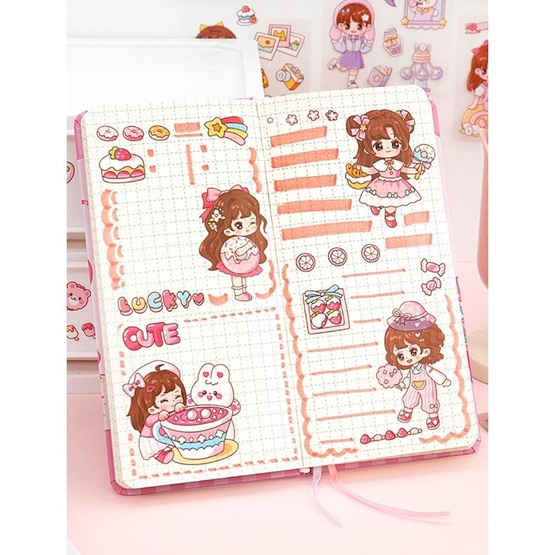 

TERMURAH Stiker AQIAO Play Diary 100 Lembar Sticker Lucu Murah Grosir TU26