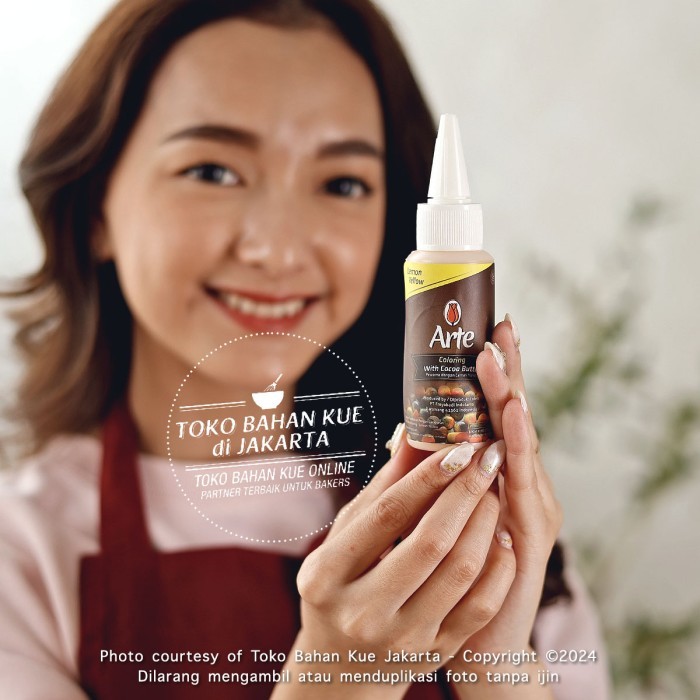 

Tulip ARTE LEMON YELLOW Chocolate Coloring Cocoa Butter Pewarna KUNING