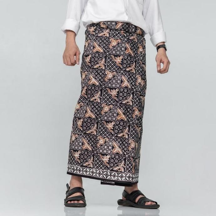 Sarung Batik Cap Otentik [Kain Katun Primis] - Merk Hum Santri Muslim Pria Wanita Dewasa Lembut Nyam