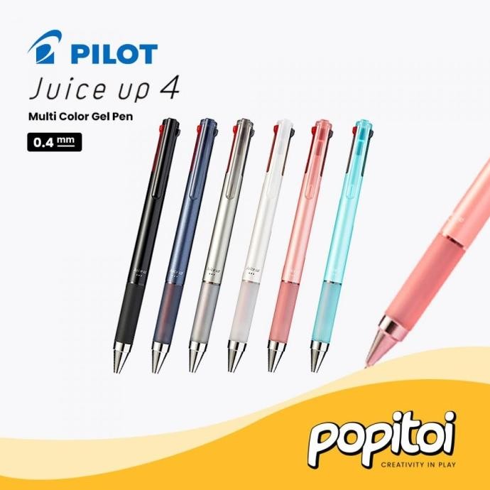 

Produk Baru!! Pilot Juice Up 4 Multi Color Gel Pen 0.4 mm Bolpen Pulpen Cetekan Warna Warni