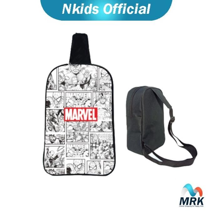 TAS ANAK COWOK LAKI-LAKI MARVEL / TAS SELEMPANG ANAK
