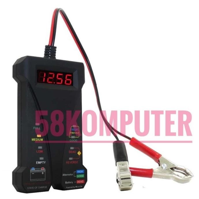 Alat Tester Aki Digital Cek Aki Digital Alat Tes Accu Mobil Tester 12V