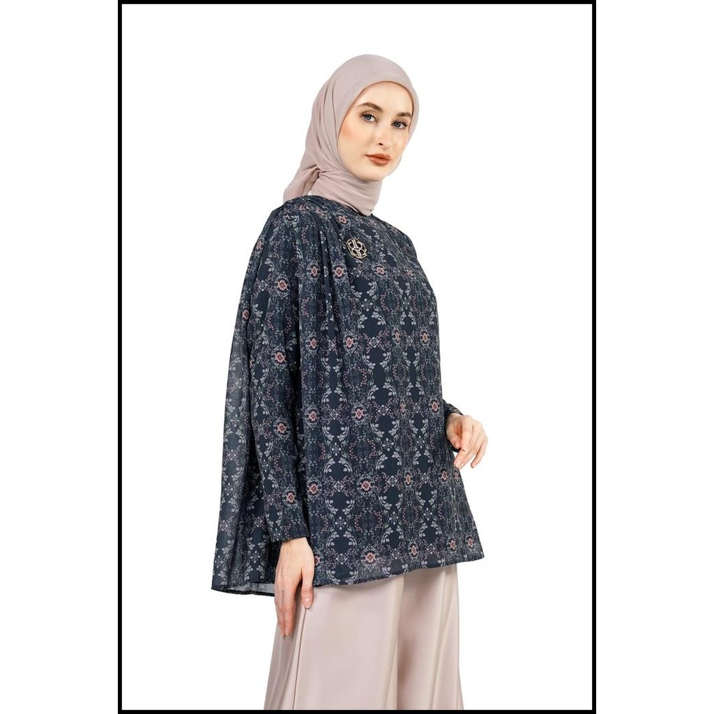 Nada Puspita - Orchidea Ruffle Blouse Best Seller