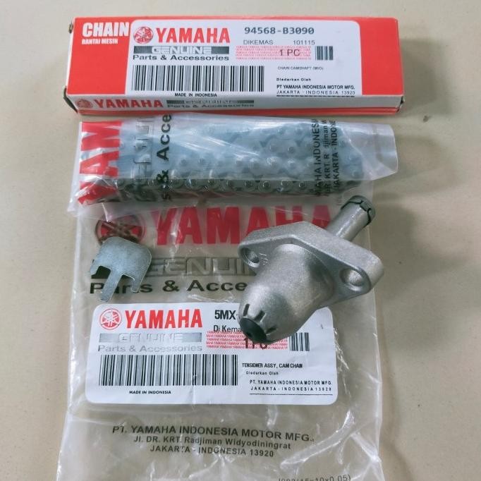 Paket Rantai Keteng Mio Sporty Mio Smile Mio Soul Karbu Ori Original