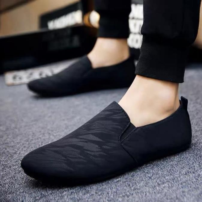 Leedoo Sepatu Pria Slip On Casual Sepatu Santai Kantor Pria Mr214