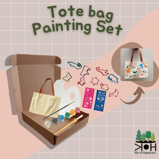 

TOTE BAG KIDS PAINTING SET MELUKIS DI TAS TANGAN ANAK