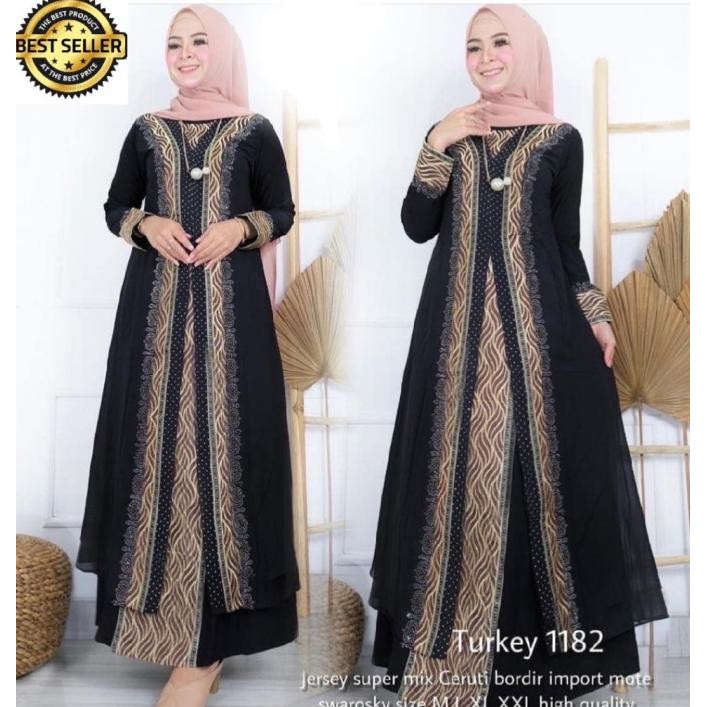 Gamis Abaya Turkey / Gamis Abaya Arab Model Erbaru 2020 Best Quality