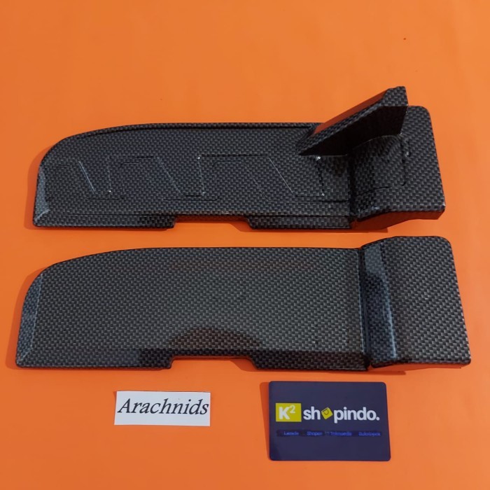 Cover Tatakan CVT Nouvo lele Nouvo Z Carbon Hitam Carbon Black