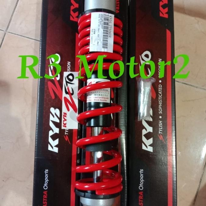 SHOCKBREAKER ZT5060 KYB ZETO KYOS-ZT5060 (Merah) untuk Vario 125/150 Terlaris