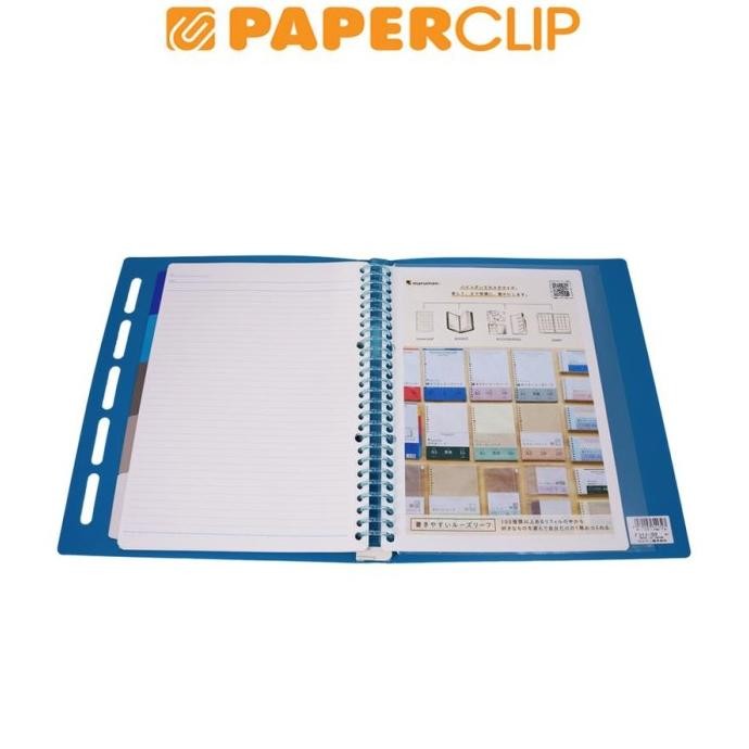 

Terlaris File Note B5 Maruman Clarte F311-02 Blue Ready Stok