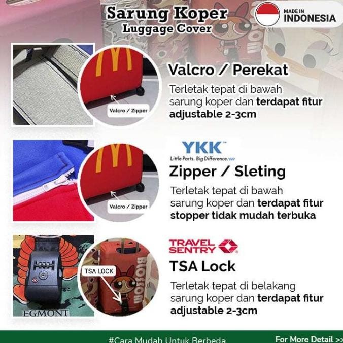 

Terlaris Indomie Mie Goreng / Chicken Curry|Cover Pelindung Koper / Sarung Ready Stok