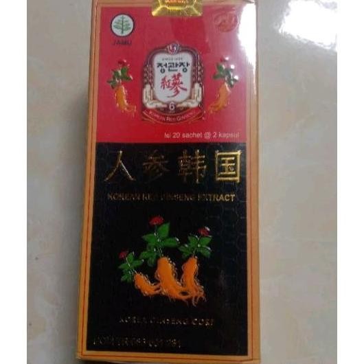

New Arrival Ginseng Korea Red Extra,, Pastioriginal,,1Kotak20Sst@2Kpl