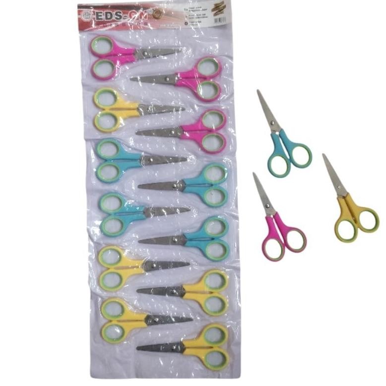 

Promo Gunting 1 Renteng 12 Pcs Ukuran Kecil / (12 Pcs) Gunting Renteng Kecil Harga Murah