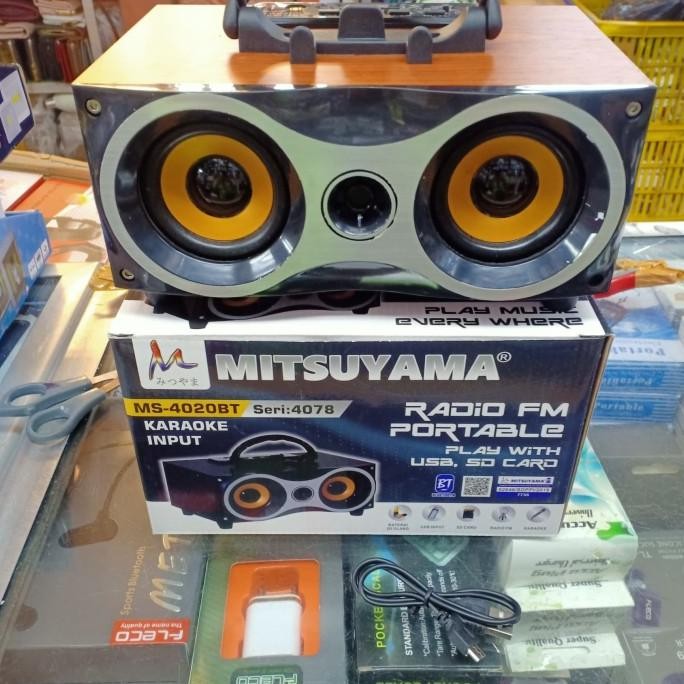 Speaker Bluetooth Fleco F-6 / Speaker Jadul Klasik Fleco F6 Terlaris