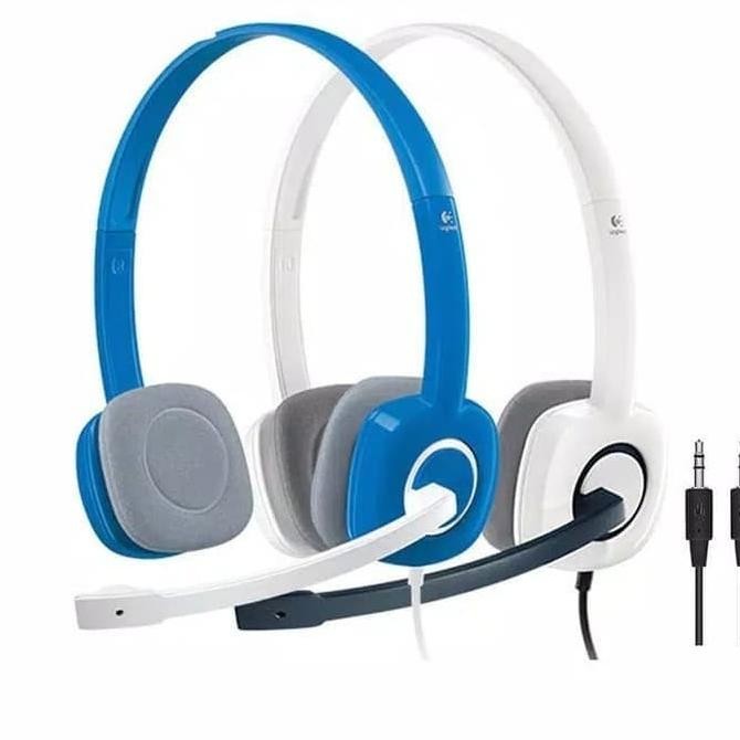Stereo Headset LOGITECH H150 Headphone With Microphone Terlaris