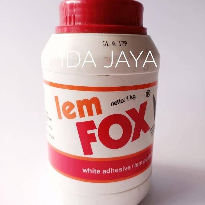 

Promo lem fox putih 1 kg/lem kayu COD