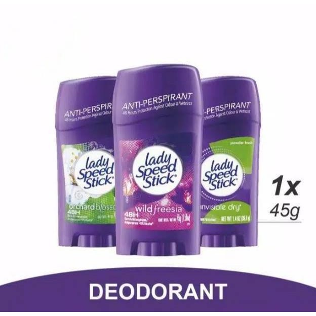 

BARU LADY SPEED STICK DEODORANT WILD FREESIA | ORCHARD BLOSSOM | POWDER FRE