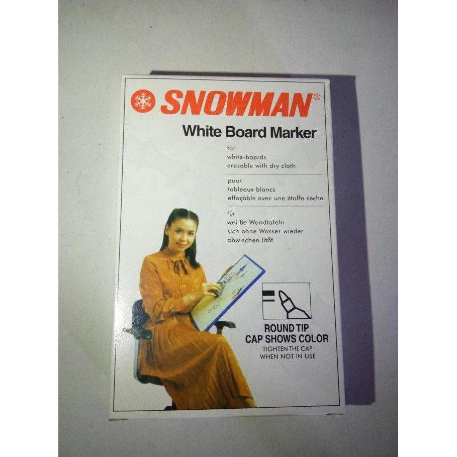 

Spidol Snowman BG-12 White Board Marker Termurah