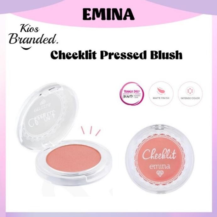 

BARU EMINA CHEEK LIT PRESSED POWDER BLUSH 3.5GR | BLUSH ON