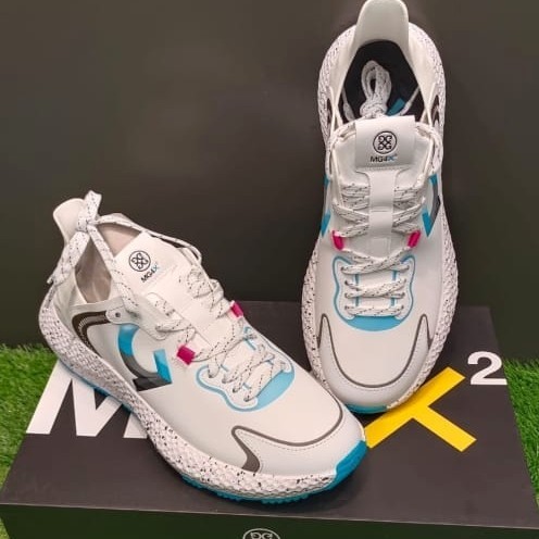 Sepatu Golf Gfore MG4X2 golf Cross Trainer Shoes White Marble