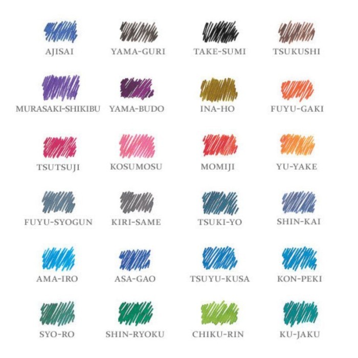 

Tinta IROSHIZUKU PILOT 15ml Made In Japan