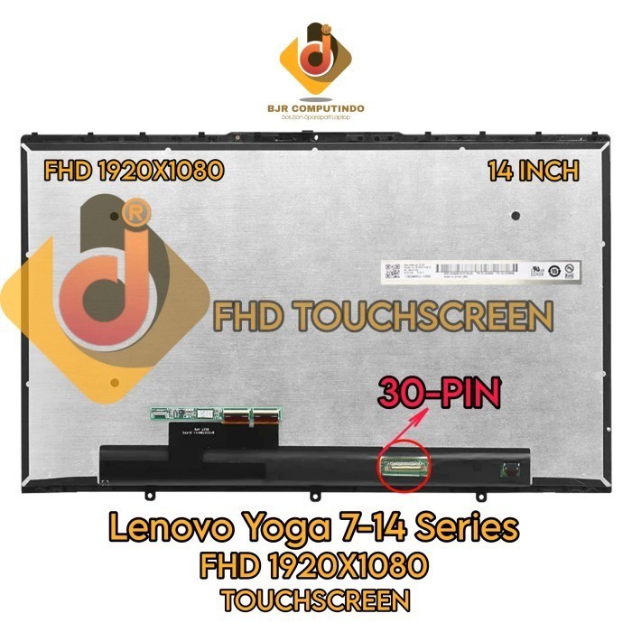LED LCD Lenovo Yoga 7 14ITL5 7i-14ITL5 82N7 82LW 82BH TOUCHSCREEN FHD