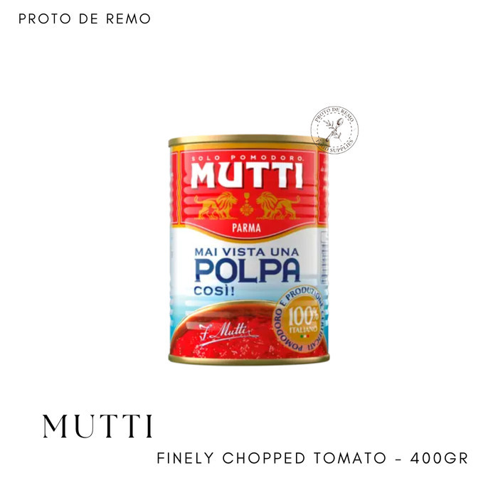 

Mutti Whole Peeled Tomato Tomat Kupas Kaleng