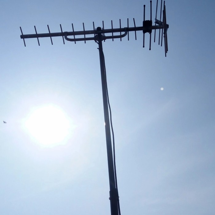 pasang antena tv hd 19+pemasangan