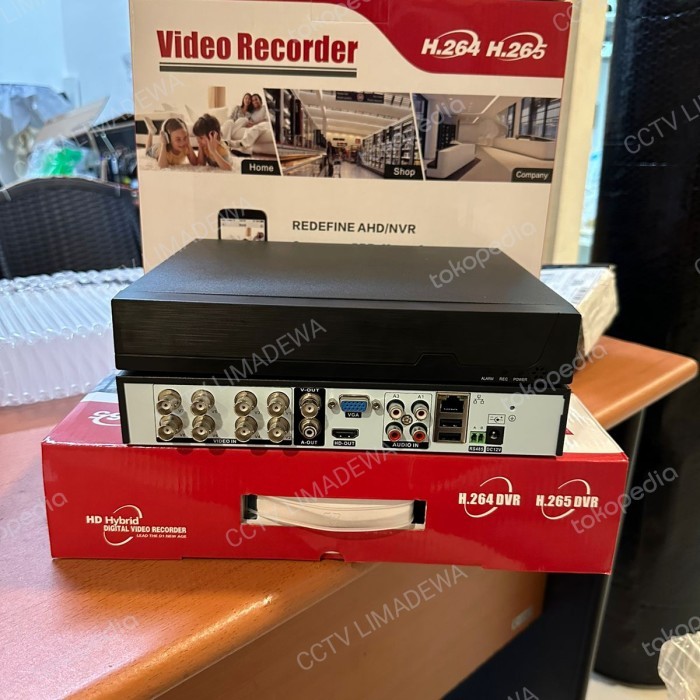 TERBARU DVR CCTV 8 CHANNEL FULL HD APPS XMEYE HYBRID HOT SALE