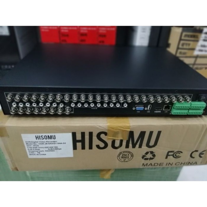 TERBARU PROMO DVR XVR CAM CCTV 32CH RECORDER CCTV 1080P HISOMU JB SA4321SNA-D2 BISA GRAB