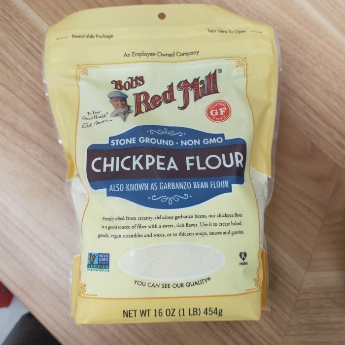 

BRM Bob Red Mill tepung garbanzo Bean chickpea flour 454gr