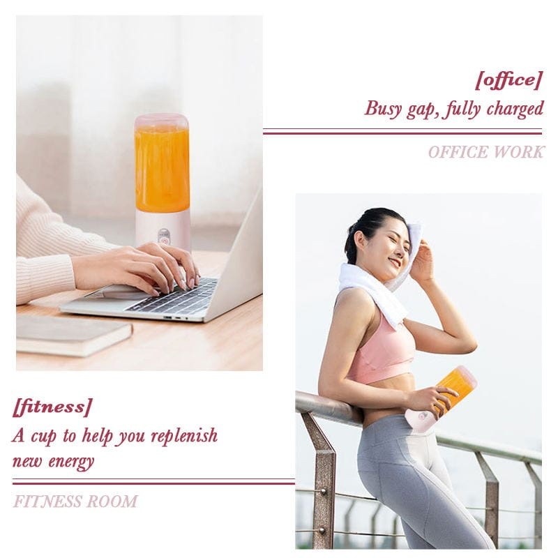 Blender Juicer Portable / Blender untuk Travelling / botol minum jus / Blender Portable Botol