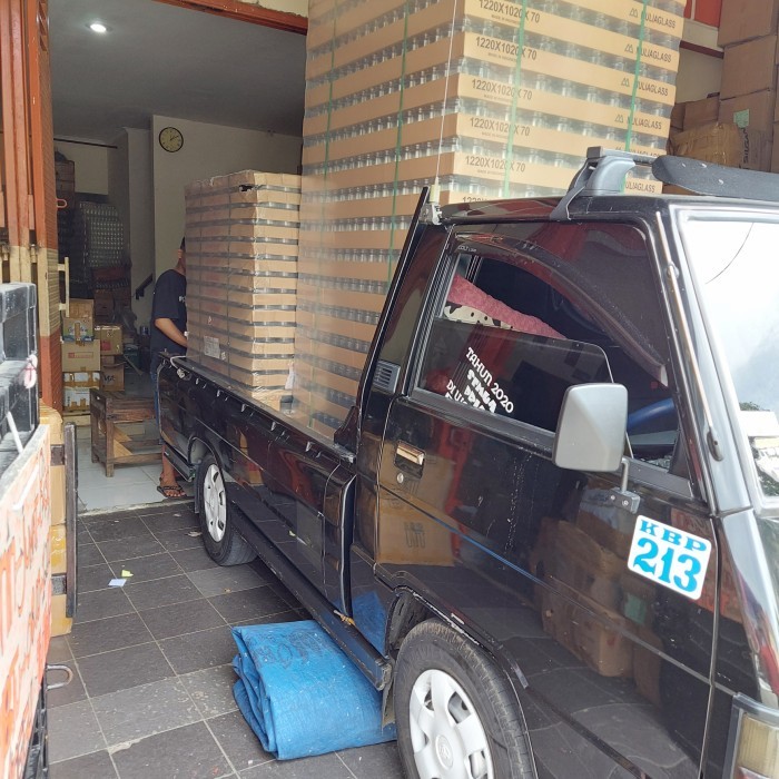 DISKON JAR KACA CAKE / JAR KACA MADU 300 ML WRT84