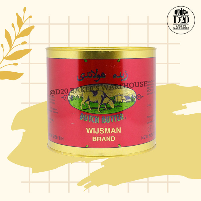 

Wijsman Brand Dutch Butter Mentega Wisman 2270gr 2,27kg