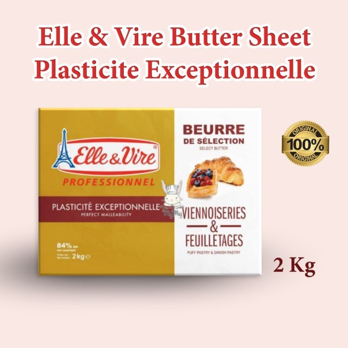 

Elle & vire Butter Sheet Plasticide Exceptionnelle 2Kg