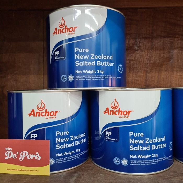 

anchor pure butter 2kg kaleng