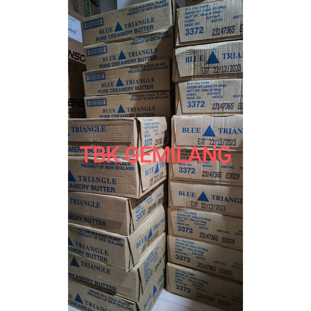 

Blue Triangle Creamery Butter 340gr karton 24x340 gr