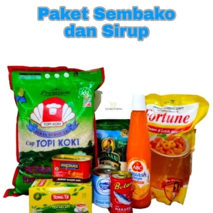 

terbaru NEW Readyy Paket Sembako dan Sirup